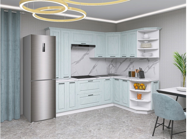 Кухонный гарнитур Грейвуд 240х150 см